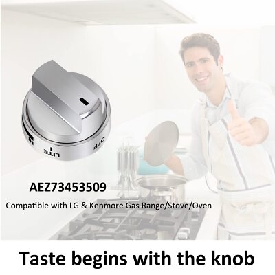 Manopole Bruciatore Forno LG Manopole Per Bruciatore Forno LG – Confezione Da 5 Pezzi, Modello AEZ73453509, In Acciaio Inox LG C3 55