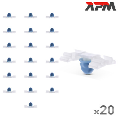 20x Befestigungsclips Seitenleiste Nylon mit Tülle für BMW 3er Touring E36 E46