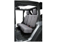 Bestop 2928409 Charcoal Rear Seat Covers - Jeep 2013-2018 Wrangler Unlimited,...