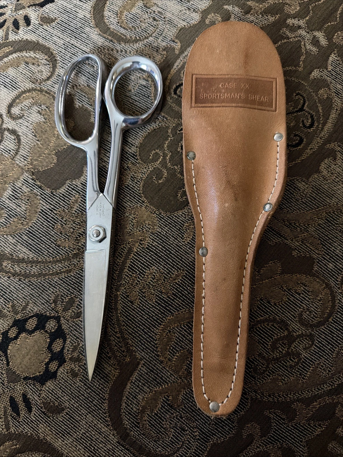 Vintage Cutco 8″ Chrome Scissors - Made in USA - Take-Apart All-Metal Shears