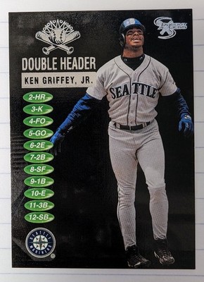 1998 Skybox Dugout Double Header - Ken Griffey Jr - #8 of 20 DH - L2 - Fast Ship