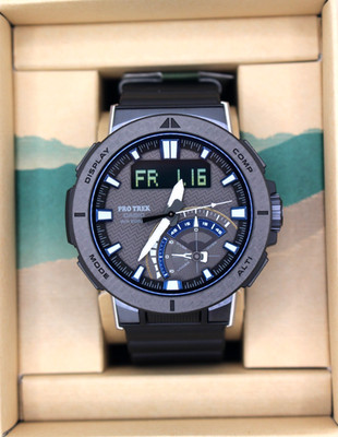 CASIO PRO TREK PRW-73X-1JF ANGLER LINE Solar Atomic Analog Digital Men Watch