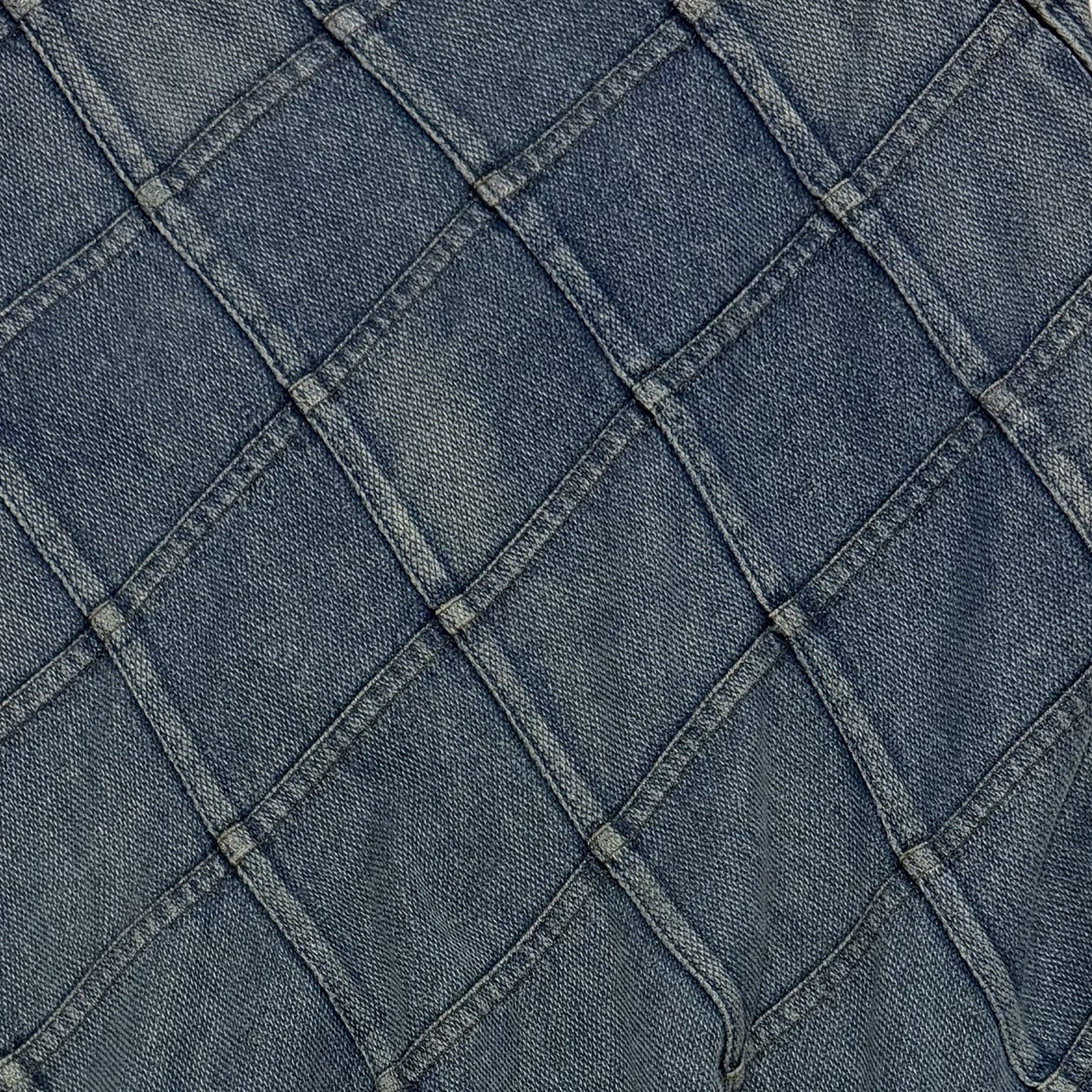 JUNYA WATANABE S/S 2002 Patchwork Flared Denim Ma… - image 5