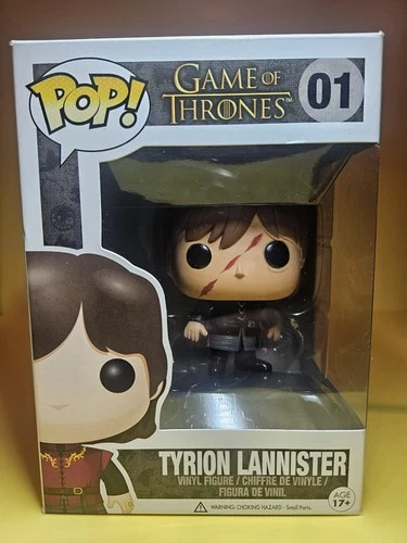 Funko Pop Game Of Thrones #01 Tyrion Lannister Scarred Popcultcha Exclusive Rare