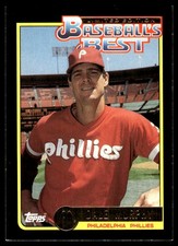 Dale Murphy 1992 Topps McDonald's Baseball's Best #30 Phillies MLB READ