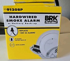 BRK First Alert Hardwired Smoke Alarm w/ Battery Backup 9120BP EZ Access NEW