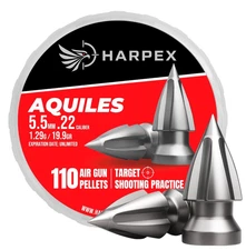 Harpex Aquiles Airgun pellets .22 Caliber - Arrowhead -19.9gr / 1.29g - 110ct
