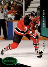 1993-94 Parkhurst Emerald Ice #384 Tom Chorske - HKY
