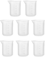 Silikon-Messbecher 8 StüCk 100 Ml FüR Harz Und Basteln