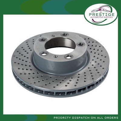 Febi Bilstein 108213 Single Brake Disc, Fitting Position: front axle left