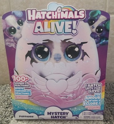 Hatchimals Alive Mystery Hatch Interactive Puppadee 100+ Sound Reactions New