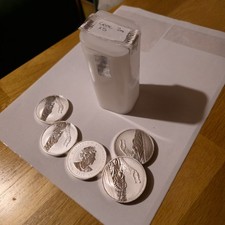 5x 2oz 2020 Australia Crocodile 9999 Dollars Silver Coin (not 1oz britannia)