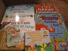 Lot Of 5 Picture Books Great For Teaching Elementary Math Skills