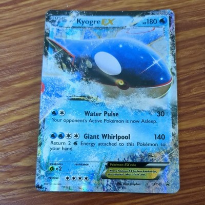 Kyogre EX - Black Star Promo XY41 Holo - Lightly Played - Pokemon TCG