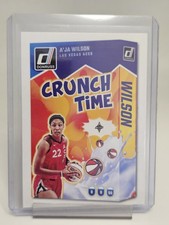 A'ja Wilson 2025 Donruss WNBA Crunch Time #12