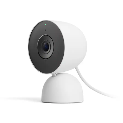 Google Nest Cam 室内用スマートカメラ GJQ9T Google Nest Cam | GJQ9T Indoor Wired Security Camera Snow Color