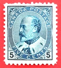 Canada Stamp 91 King Edward VII MNH VF CV$1175