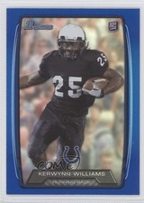 2013 Bowman Blue Rainbow Foil 490/499 Kerwynn Williams #191 0a1