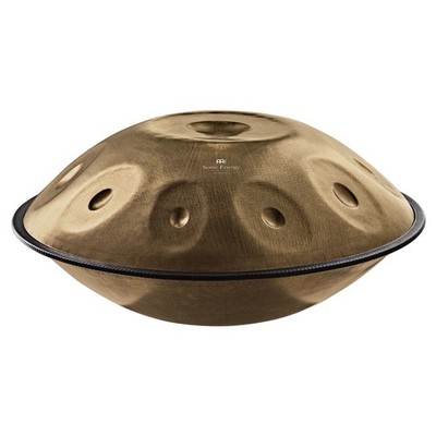 MEINL SONIC ENERGY HPSTL100 Sensory Handpan Edelstahl D Kurd 10 Töne 440 Hz - Vi