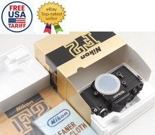 Boxato【INUTILIZZATO】Nikon F2 DATA fotocamera reflex pellicola 35 mm livello occhi dal GIAPPONE