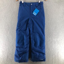 Columbia Kids Bugaboo III Youth Size M Insulated Ski Snowboard Pants Blue SY1747