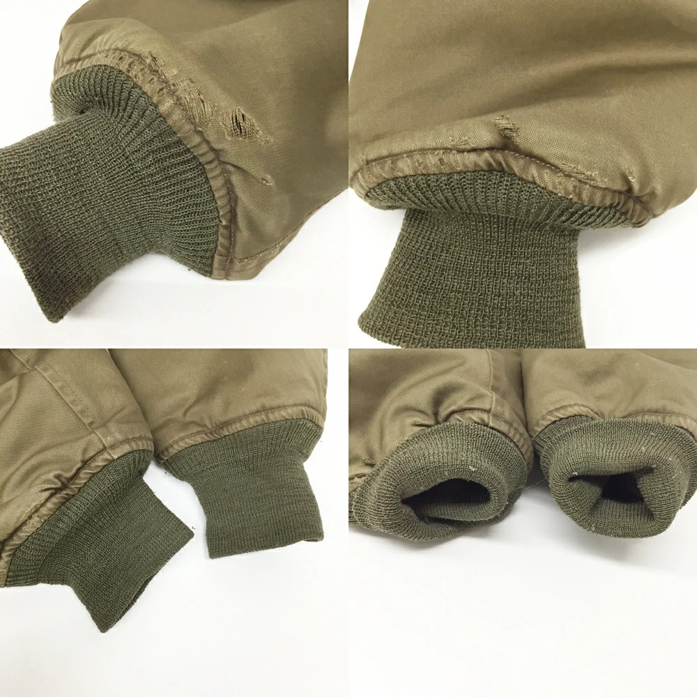 BUZZ RICKSON S TYPE B 15B Flight Jacket M13295 Size 40 Color Khaki Used 128 Amer