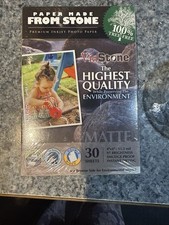Lot Of 20 Packs Of ViaStone 4x6 Matte Inkjet Photo Paper 30 Sheets Per Pack