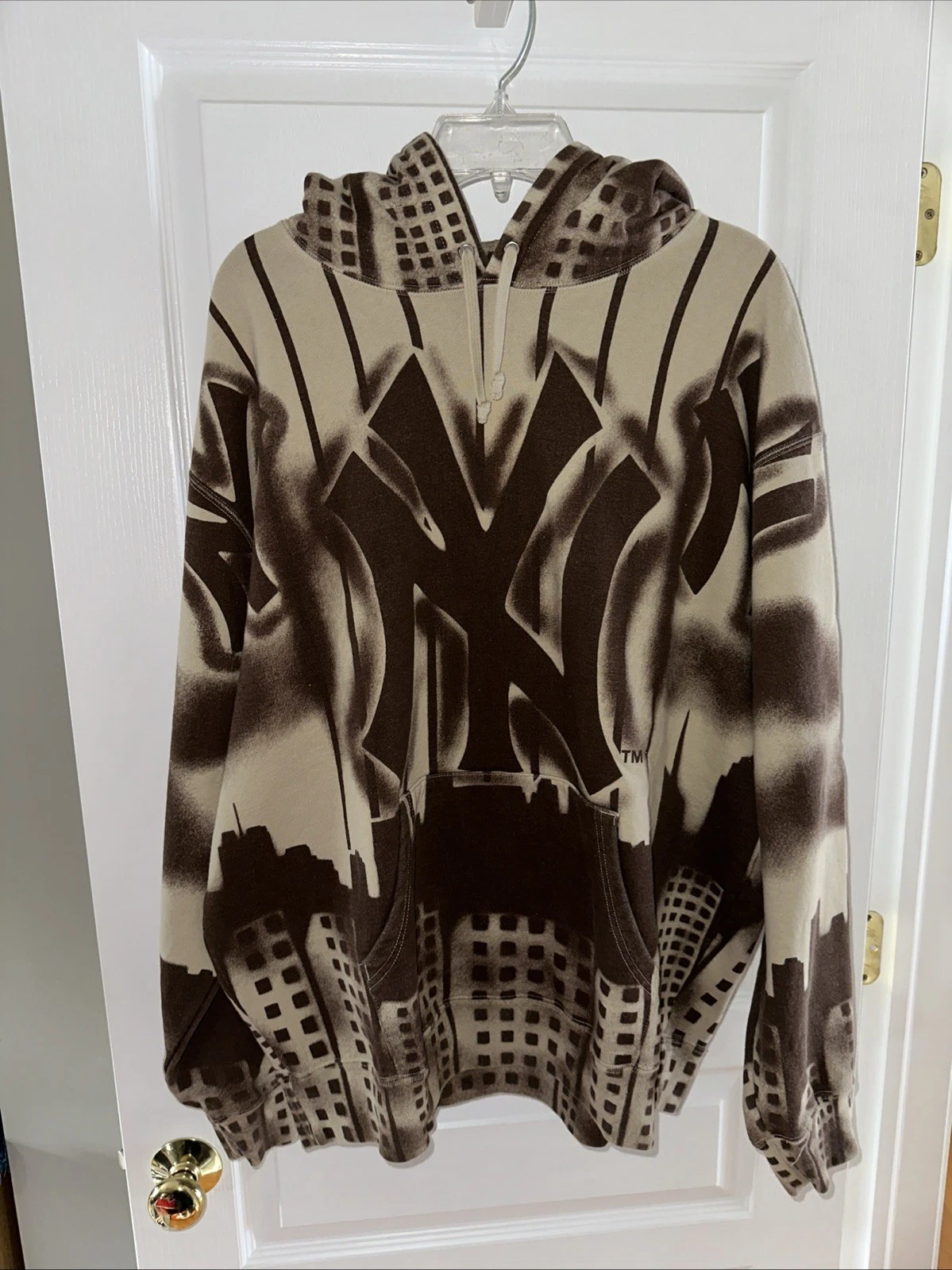 Sweat à capuche aérographe Supreme X New York Yankees / XL / Neuf