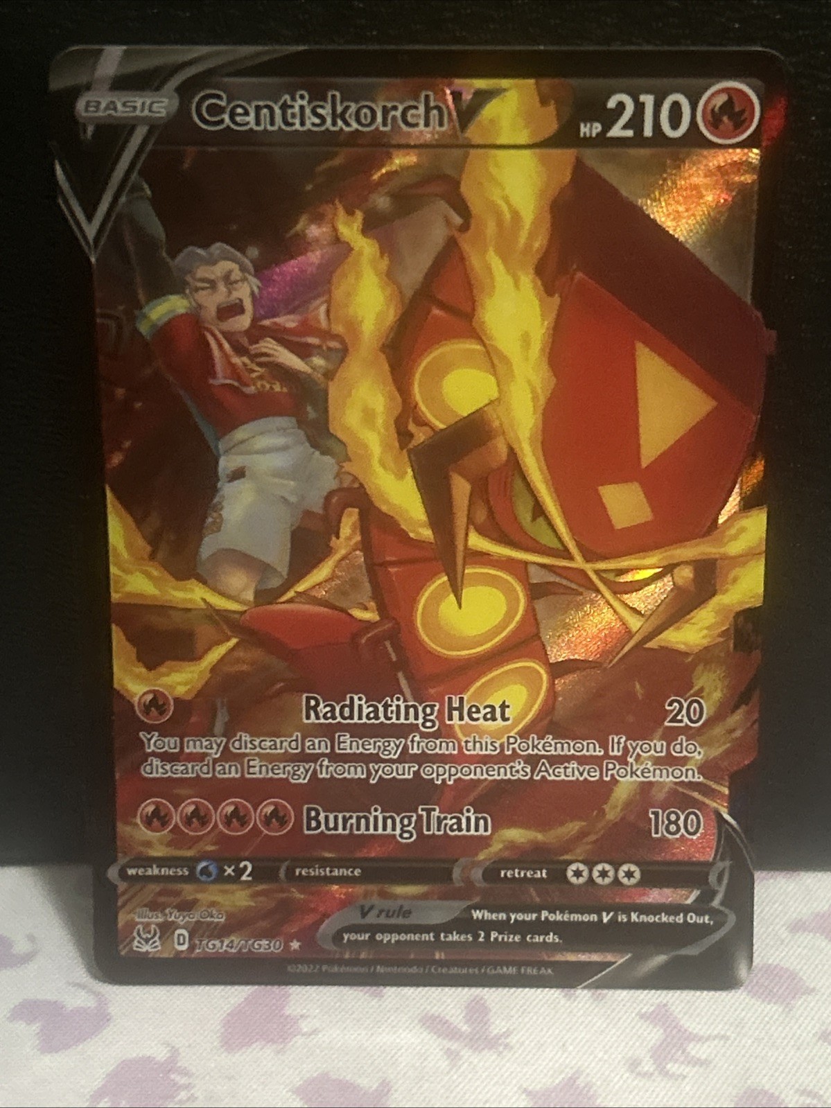 Centiskorch V TG14/TG30 Swsh11: Lost Origin Trainer Gallery Holo