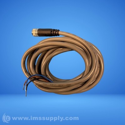 Edco 3QD5 Quick-Disconnect Cable, 3-Pin, 5m Long FNOB