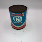 Vintage HOMELITE 2 Cycle MOTOR OIL CAN FULL 1/2 Pint  Chainsaw Mower Etc Full — photo 1