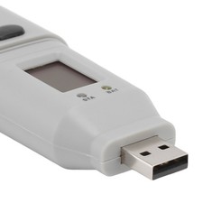 USB Temperature Humidity Measurement Meter ABS Pen Sized Portable Thermometer