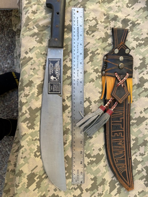 Amazing Vintage Machete from Guatemala See Pics for Details