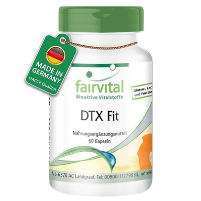 DTX, 60 Kapseln, mit Mariendistel + Brennnessel + Artischocken & mehr
