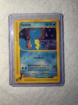 Squirtle 132/165 Expedition Base Set Regular