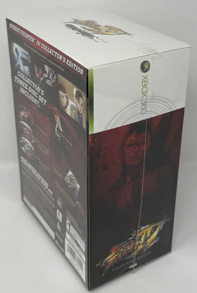Street Fighter IV Collector's Edition Xbox 360 Sealed C.Viper Figure Movie - Image 4 of 4
