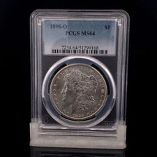 1898 O MS64 PCGS Morgan Dollar Silver Coin Bullion $1 One Liberty Round Eagle