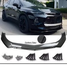 For Chevrolet Blazer Front Bumper Lip Spoiler Splitter Body Kit/