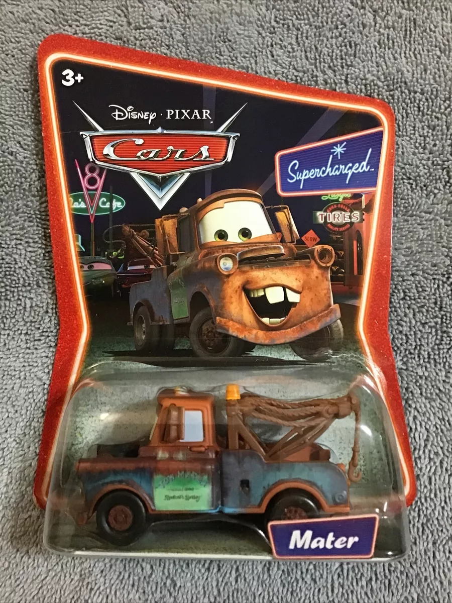 Disney Pixar Cars Supercharged Tow Mater Diecast Mattel 3.25 Truck MISSING  Hook