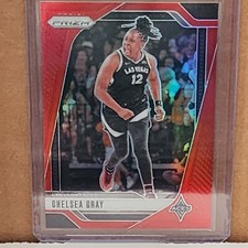 Chelsea Gray 2024 WNBA Prizm Red Prizm Card #82/299 Las Vegas Aces