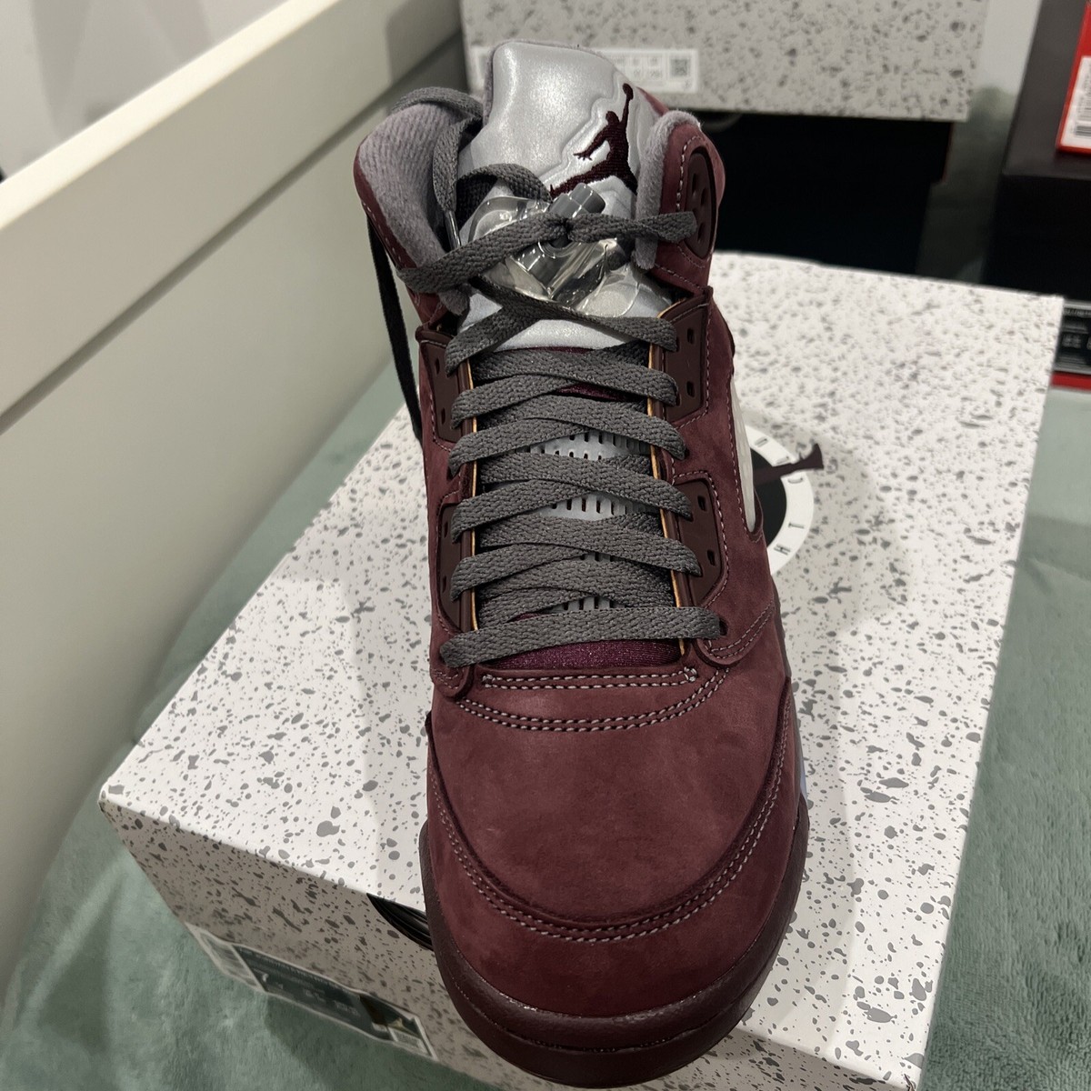 Air Jordan 5 Retro SE (GS) 7 Youth Burgundy | eBay Air Jordan 5 Retro SE (GS) 7 Youth Burgundy | eBay