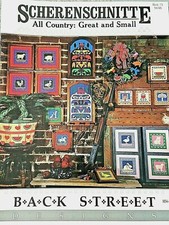 Back Street 015 SCHERENSCHNITTE COUNTRY Great/Small paper cutting 16pg booklet