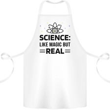 Science Comme Magie Mais Réelle Drôle Geek Nerd Tablier 100% Bio