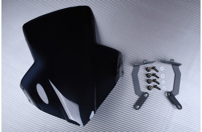 Saute-vent Moto 37cm Protection Vent Optimale pour Honda CB650F