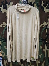 XGO FROG by Peckham USMC Military Flame Resistant FR Base Layer Shirt 3XL Sand