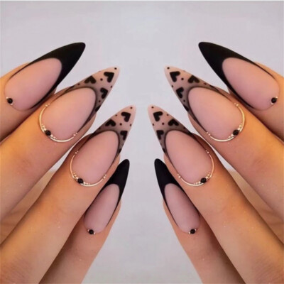 stiletto acrylic nails