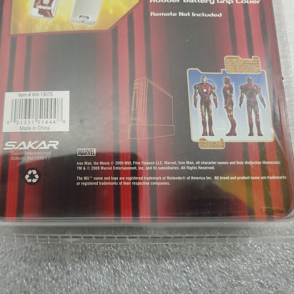 IRON MAN Gamer Skin & Remote Gear para Wii 2009 Foto 4 de 4
