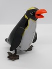 Vintage Rock and Roll China Penguin Walker Tin Wind-up 5.5" tall ..NO key