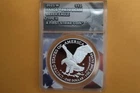 2021 W $1 American Silver Eagle Proof ANACS PR70 DCAM First Strike Type 2