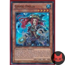 Yugioh Gishki Emilia HA06-DE041 Super Rare 1. Auflage NM